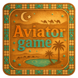 Aviator game logo